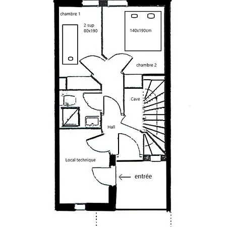 Les Des Praz - Les Praz N°112 - Plagne Villages - Classe 3 Mae-1254 *